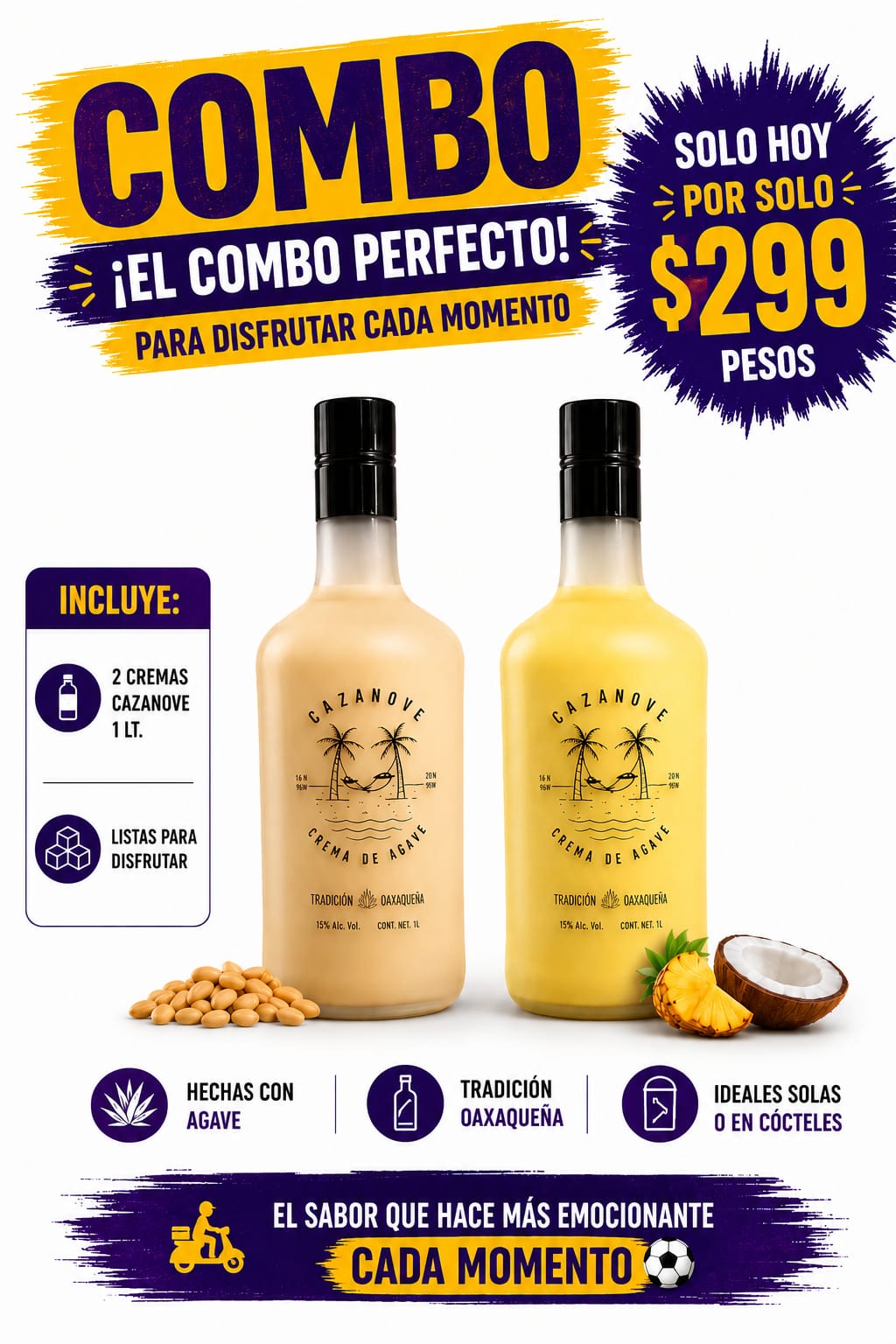 Combo Cremas de Agave