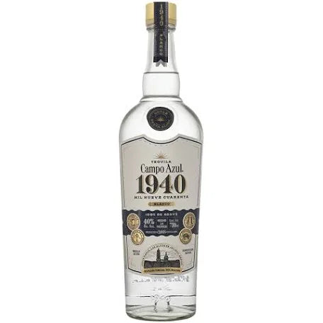 Tequila Campo Azul 1940 Blanco 750ml
