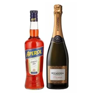 Licor Aperol 700ml C/Prosecco 750ml