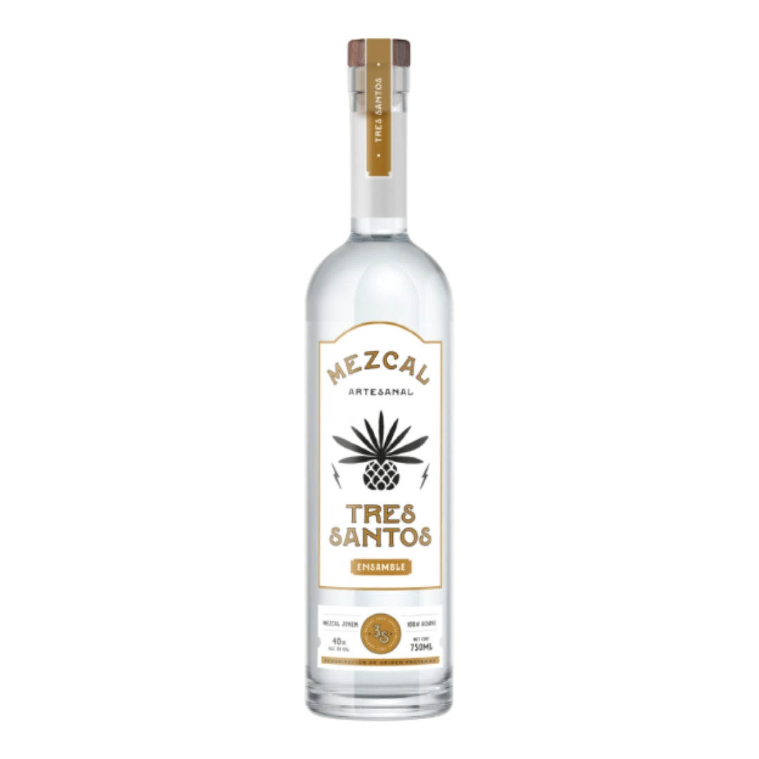 Mezcal Artesanal Tres Santos Ensamble 750ml