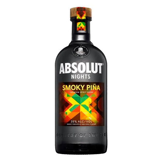 Vodka Absolut smoky piña 750ml