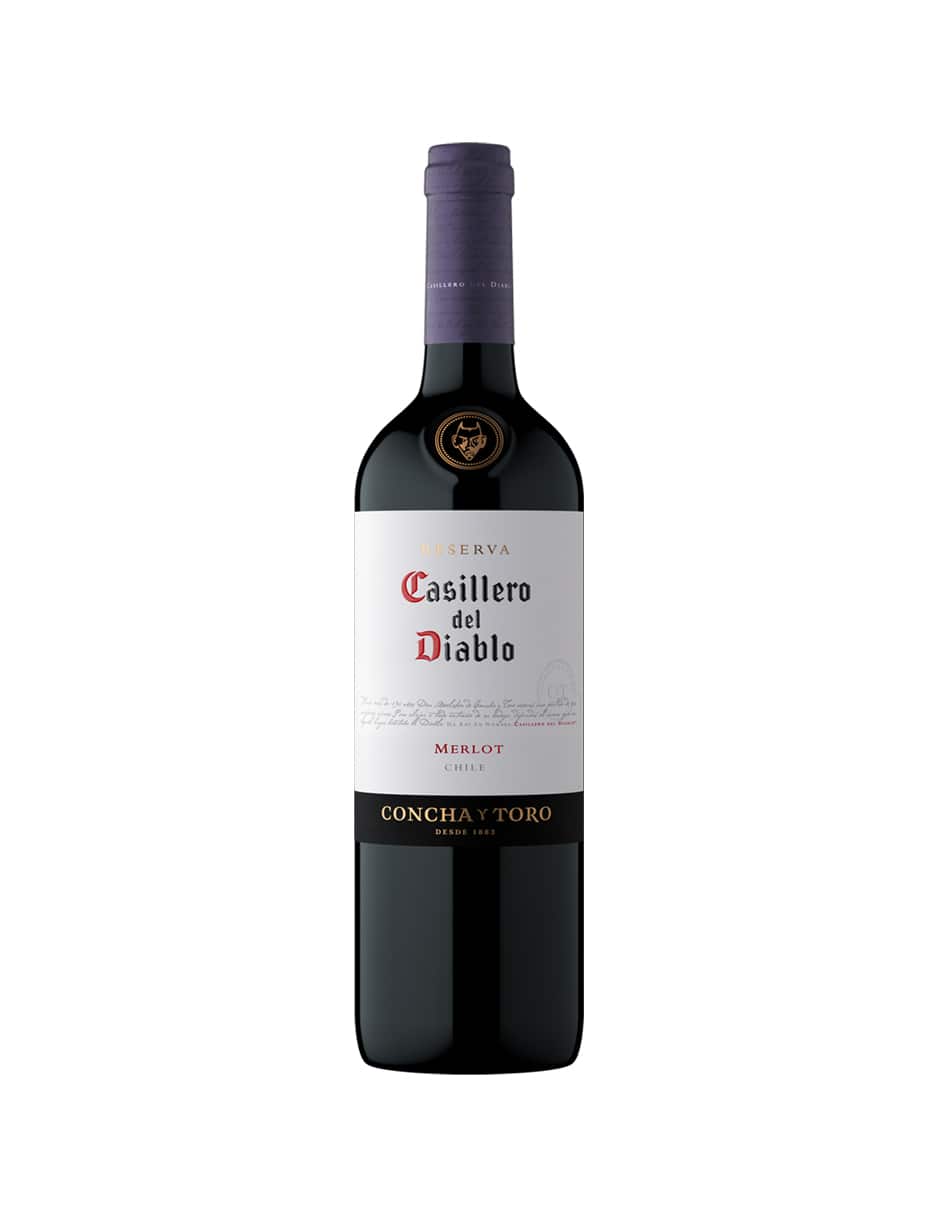 Vino Tinto Casillero del Diablo Merlot 750ml